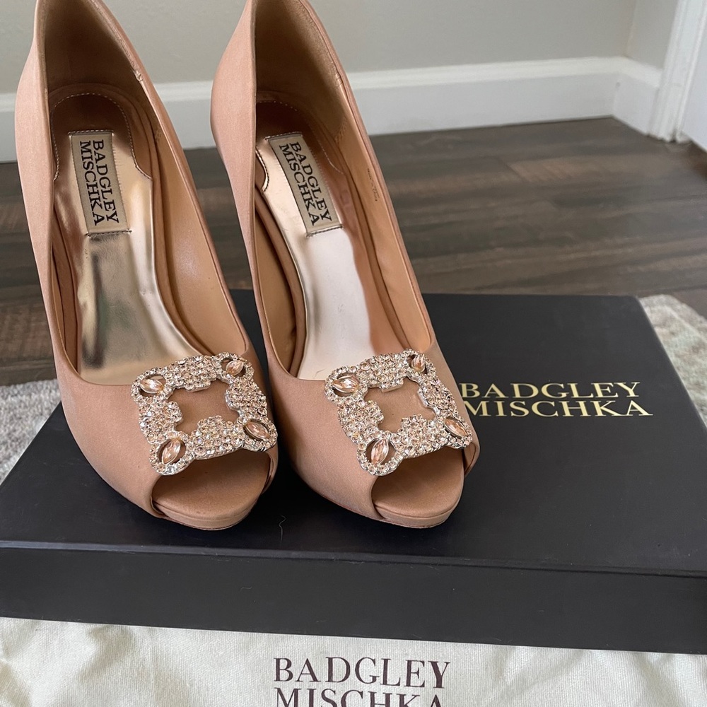 Badgely Mischka Wedding Heels